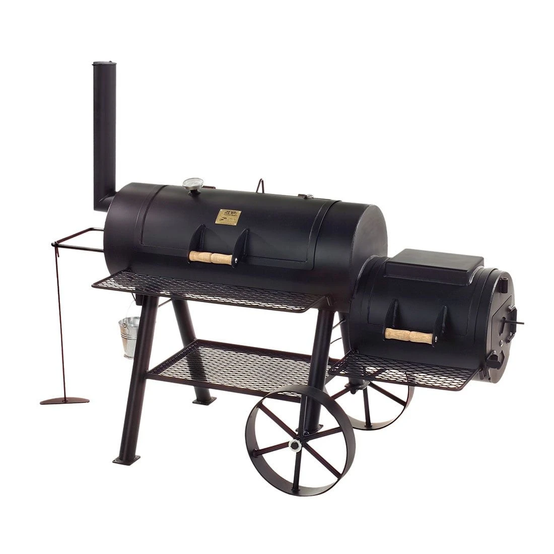 Joe’s BBQ Smoker 16“ Longhorn Schwarz 3 Joe’s BBQ Smoker 16“ Longhorn Schwarz