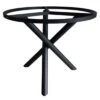 Zebra Mikado Gartentisch-Gestell Ø90cm Aluminium Graphit -Garten Grill Geschäft 903125 1 1