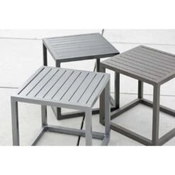 Stern Robin Beistelltisch 40x40 Cm Aluminium Anthrazit -Garten Grill Geschäft 926093 3