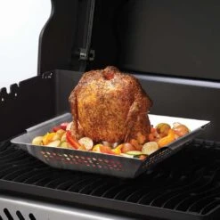 Napoleon Geflügelhalter Und Wok, Edelstahl -Garten Grill Geschäft 930570 3