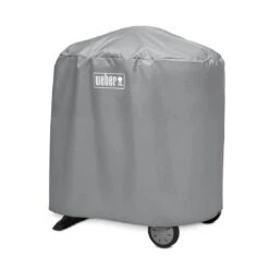 Weber Standard Grillabdeckung Für Q 100-/1000- Und 200-/2000-Serie Mit Rollwagen Oder Stand Grau