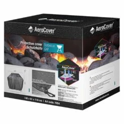 AeroCover Grillabdeckung 148x61x110cm Polyester Uni Anthrazit -Garten Grill Geschäft aerocover schutzhulle f outdoor kitchen polyester anthrazit 1052945 5