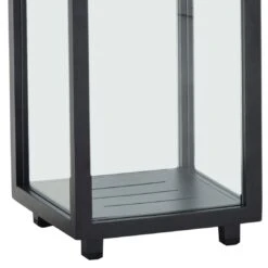 Cane-Line Lighthouse Laterne 23x23x42 Cm Aluminium Lava Grey -Garten Grill Geschäft cane line lighthouse laterne 23x23x42 cm aluminium 1463718 4