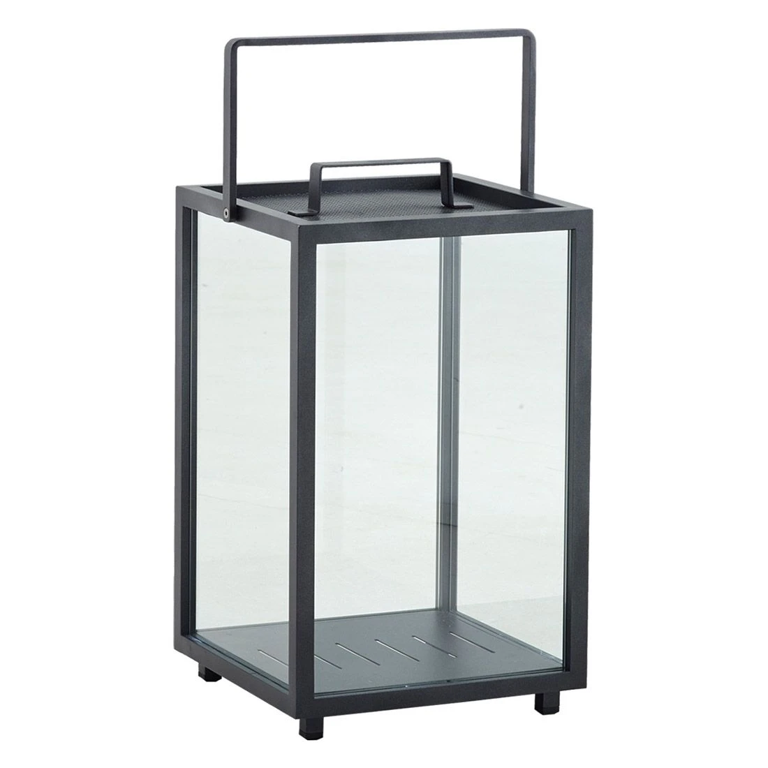 Cane-Line Lighthouse Laterne 33x33x54 Cm Aluminium Lava Grey 3 Cane-Line Lighthouse Laterne 33x33x54 Cm Aluminium Lava Grey