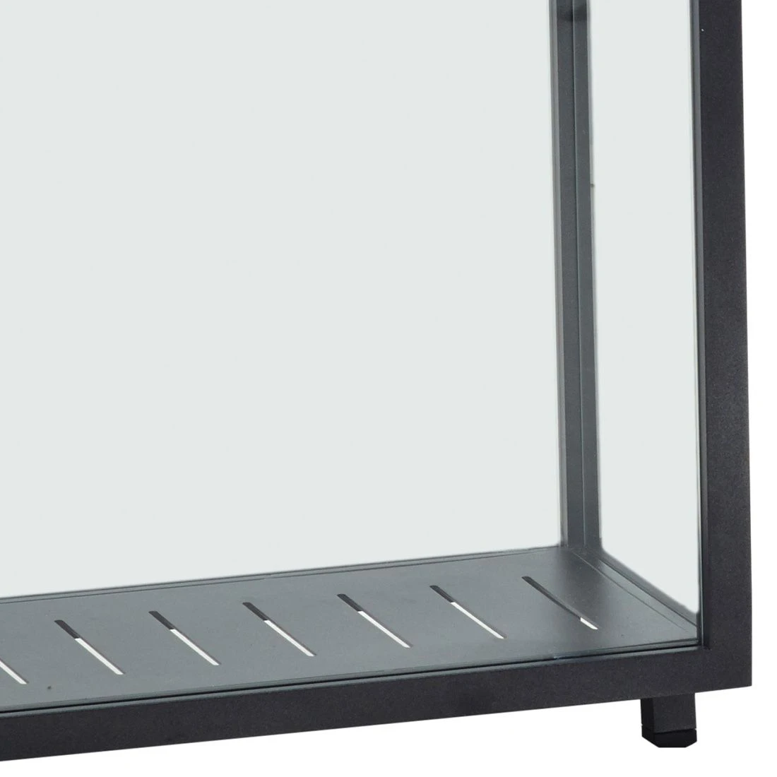 Cane-Line Lighthouse Laterne 46x23x42 Cm Rechteckig Aluminium Lava Grey 6 Cane-Line Lighthouse Laterne 46x23x42 Cm Rechteckig Aluminium Lava Grey – Bild 4