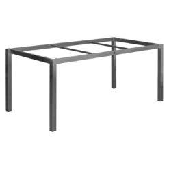 DeVries Willington Gartentisch 180x90cm Edelstahl/HPL Silber/Patina Teak -Garten Grill Geschäft devries willington gartentisch 180x90cm edelstahl hpl 1434964 2