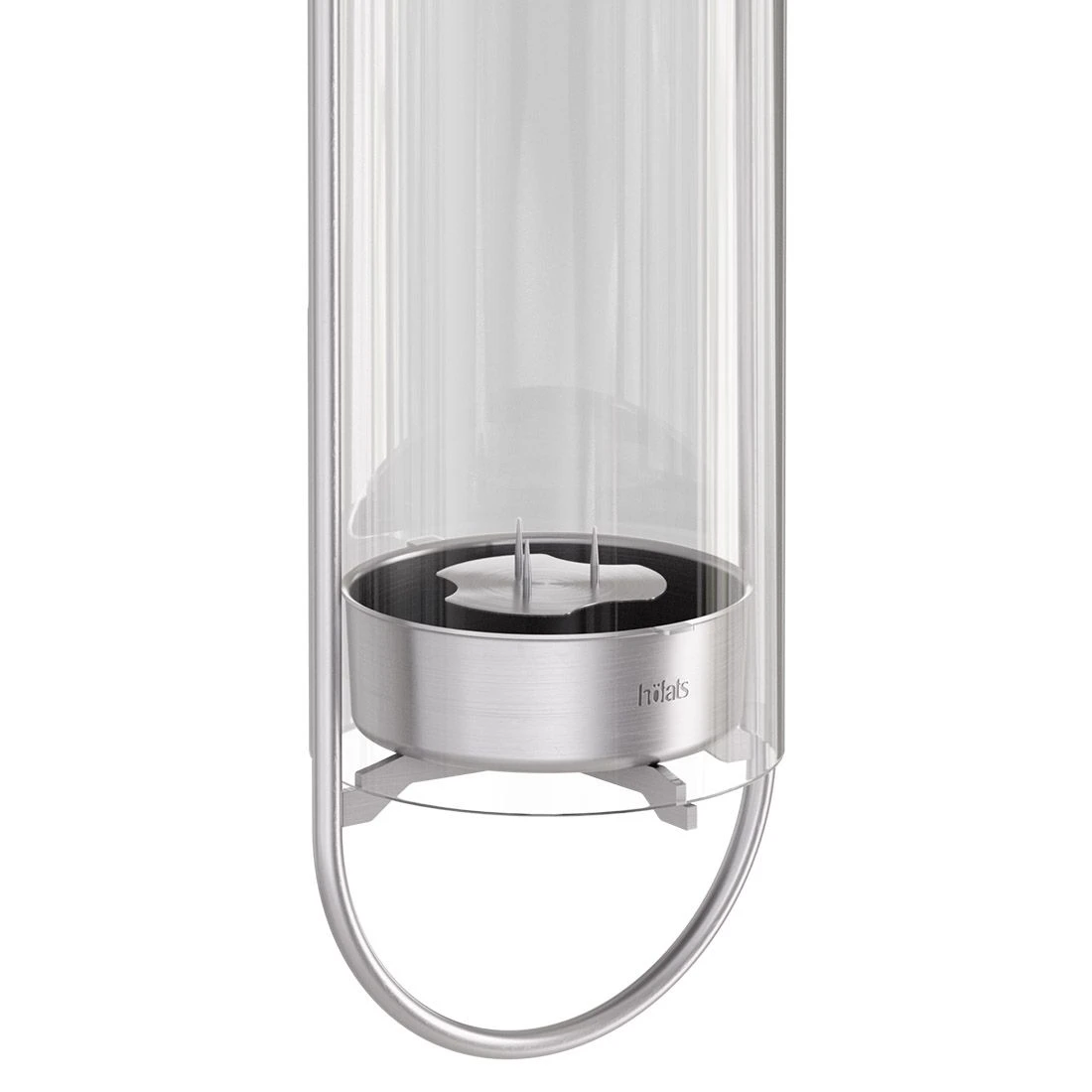 Höfats Oval Candle 35 Kerzenhalter Edelstahl/Glas Silber 9 Höfats Oval Candle 35 Kerzenhalter Edelstahl/Glas Silber – Bild 7