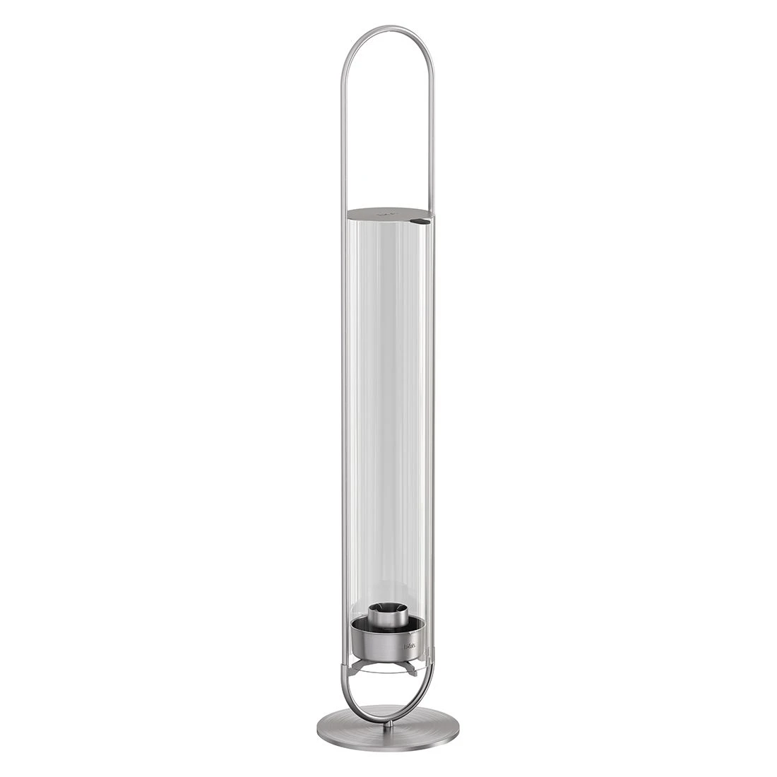 Höfats Oval Candle 55 Kerzenhalter Edelstahl/Glas Silber 6 Höfats Oval Candle 55 Kerzenhalter Edelstahl/Glas Silber – Bild 4