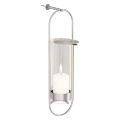 Höfats Oval Candle Wandhalterung Edelstahl Silber -Garten Grill Geschäft hoefats oval candle wandhalterung edelstahl 1501646 2