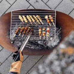 Höfats ELLIPSE Grillrost Edelstahl Silber -Garten Grill Geschäft hofats ellipse grillrost edelstahl 1062042 3