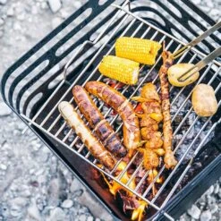 Höfats CUBE Grillrost Aus Edelstahl Zu Feuerkorb Cube Silber -Garten Grill Geschäft hofats grillrost fur cube 4