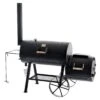 Joes BBQ 20" Texas Classic Smoker 195x90x180cm Stahl Schwarz -Garten Grill Geschäft joes bbq 20 texas classic smoker 195x90x180cm stahl schwarz 995943 1
