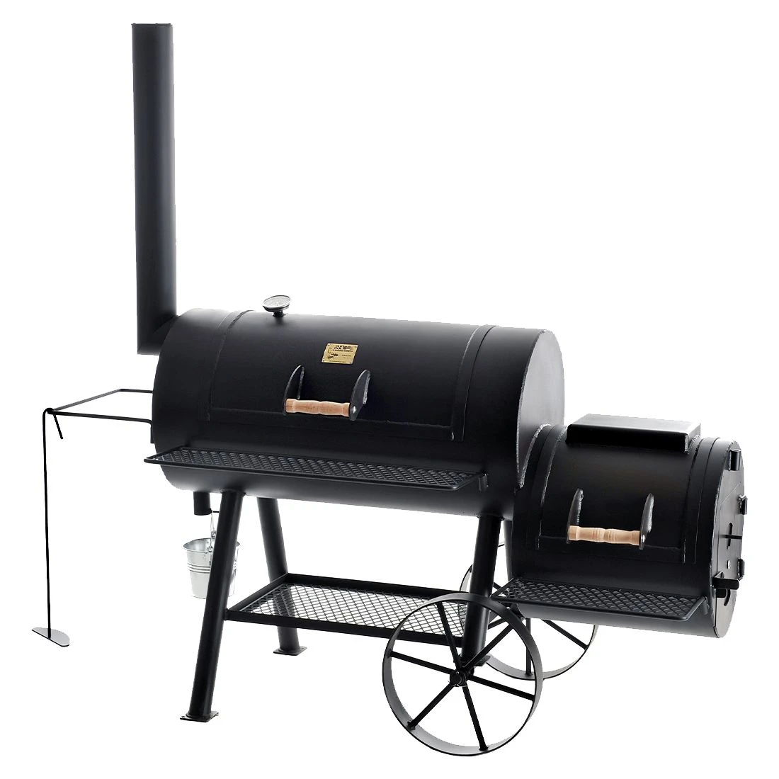 Joes BBQ 20" Texas Classic Smoker 195x90x180cm Stahl Schwarz 3 Joes BBQ 20" Texas Classic Smoker 195x90x180cm Stahl Schwarz