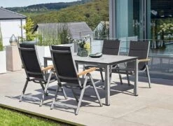 Kettler Tischplatte HPL Grau -Garten Grill Geschäft kettler advantage hpl tischplatte 160x95cm grau 4