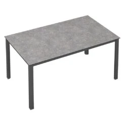 Kettler Cubic Gartentisch 160x95cm Aluminium/HPL Anthrazit/Kalksandstein -Garten Grill Geschäft kettler cubic gartentisch 160x95cm aluminium hpl 1445249 2