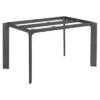 Kettler Diamond Gartentisch-Gestell 140x70cm Aluminium Anthrazit -Garten Grill Geschäft kettler diamond tischgestell 140x70cm aluminium 1369272 1