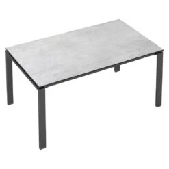 Kettler Float Gartentisch 220x95cm Aluminium/HPL Anthrazit/Grau -Garten Grill Geschäft kettler float gartentisch 220x95cm aluminium hpl 1496960 2