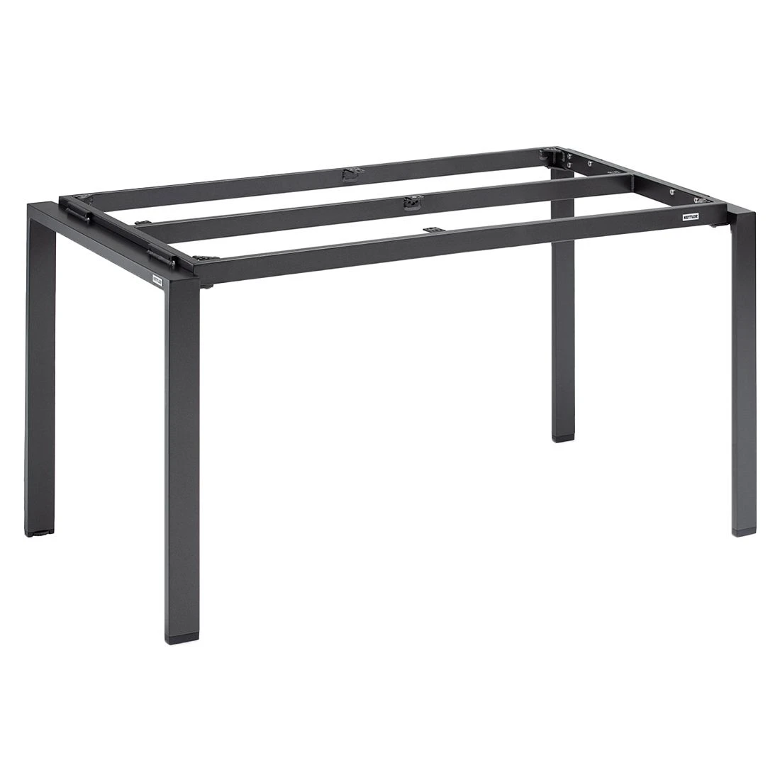 Kettler Float Gartentisch-Gestell 140x70cm Aluminium Anthrazit 3 Kettler Float Gartentisch-Gestell 140x70cm Aluminium Anthrazit