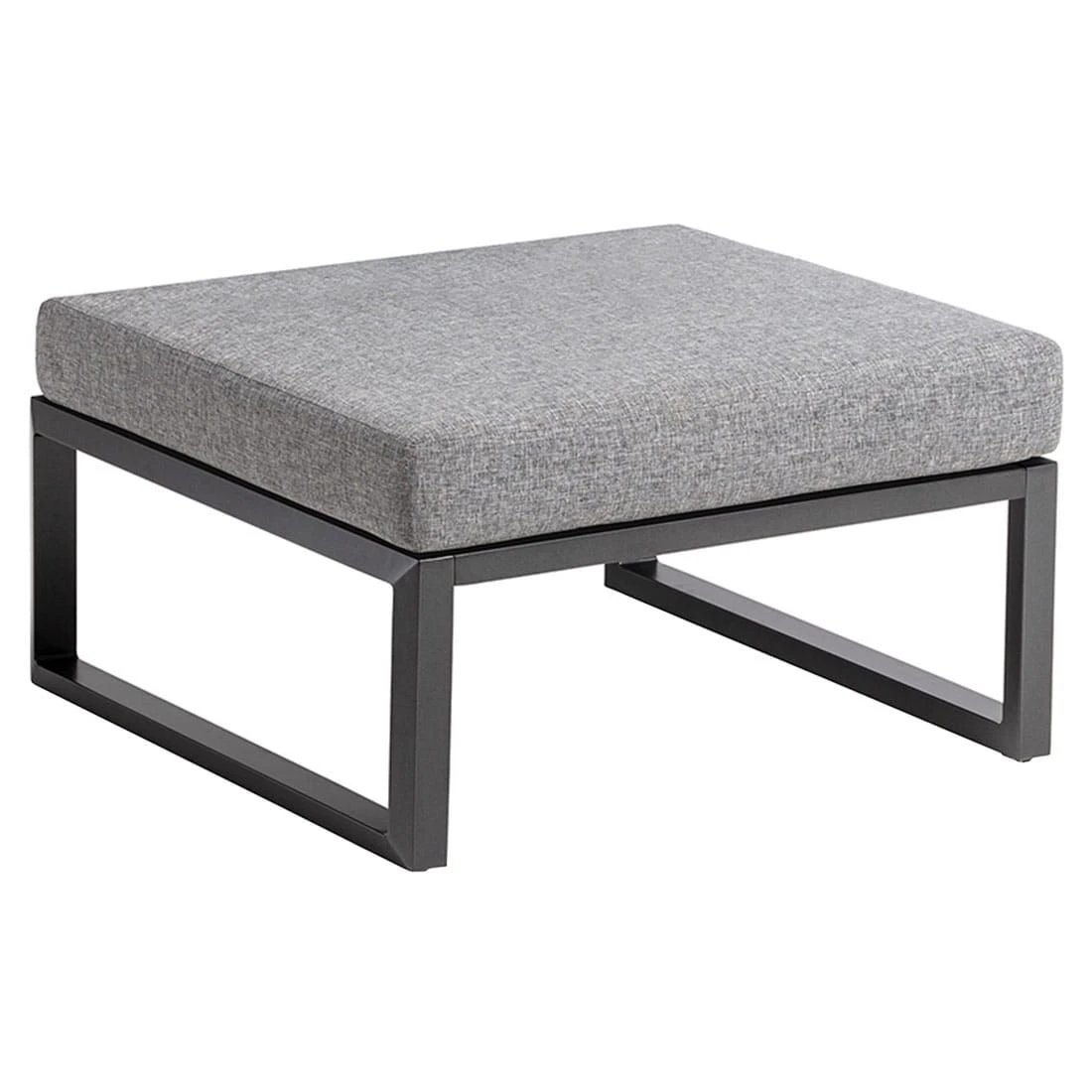 Kettler Ocean Skid Modular Beistelltisch Aluminium/Olefin Inkl. Kissen Anthrazit/Hellgrau Meliert 7 Kettler Ocean Skid Modular Beistelltisch Aluminium/Olefin Inkl. Kissen Anthrazit/Hellgrau Meliert – Bild 5