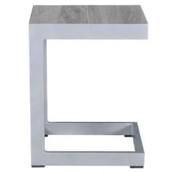 LC Garden Bondino Beistelltisch 32x40cm Aluminium/Keramik Silber/Easy Grey -Garten Grill Geschäft lc garden bondino beistelltisch 32x40cm aluminium 1432357 3