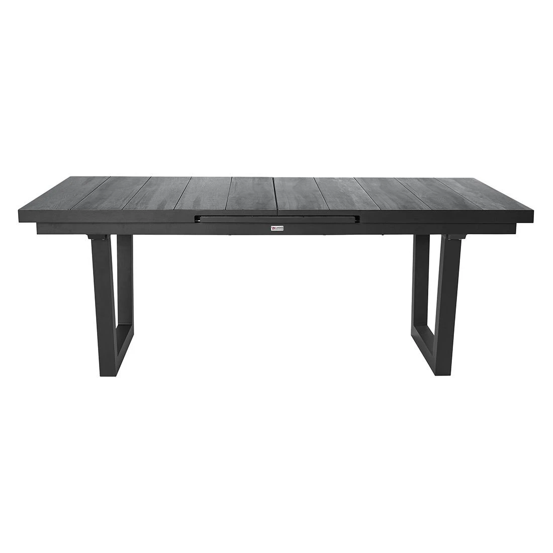 LC Garden Keramo Ausziehtisch 200/260x100cm Aluminium/Keramik Anthrazit/Holzoptik Dunkelgrau 7 LC Garden Keramo Ausziehtisch 200/260x100cm Aluminium/Keramik Anthrazit/Holzoptik Dunkelgrau – Bild 5