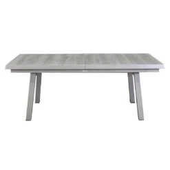 LC Garden Nizza Ausziehtisch 200/260x100x75cm Aluminium/Keramik Silber/Easy Grey -Garten Grill Geschäft lc garden nizza ausziehtisch 200 260x100x75cm aluminium keramik 1432269 3