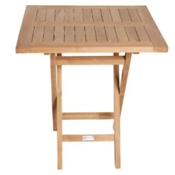 LC Garden Riva Klapptisch 70x70cm Teak Natur
