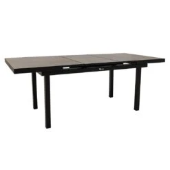 LC Garden Sondrino Ausziehtisch 160/210x100cm Aluminium/Keramik Schwarz Matt/Beton -Garten Grill Geschäft lc garden sondrino ausziehtisch 160 210x100cm aluminium keramik 1433512 5