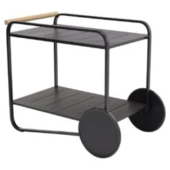 LifestyleGarden Portals Servierwagen Aluminium Batman Black