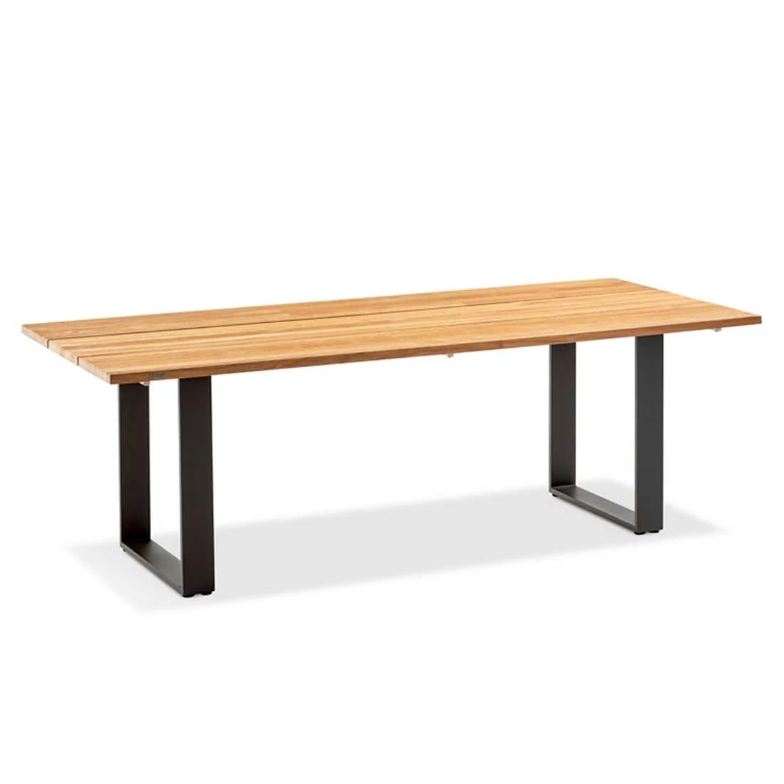 Niehoff Noah Gartentisch Aluminium/Teak Anthrazit/Natur 3 Niehoff Noah Gartentisch Aluminium/Teak Anthrazit/Natur