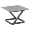 Niehoff Quattro Beistelltisch 70x70cm Aluminium Anthrazit -Garten Grill Geschäft niehoff quattro beistelltisch 60x60cm aluminium 1473035 1