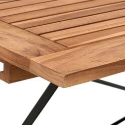 OUTLIV. Lindau Klapptisch 110/150x90x75 Cm Stahl/Teak Dunkelgrau -Garten Grill Geschäft outliv lindau klapptisch 110 150x90x75 cm stahl teak 1346161 8