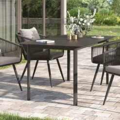 OUTLIV. Lorenzo Gartentisch 160x90cm Aluminium Anthrazit 6 OUTLIV. Lorenzo Gartentisch 160x90cm Aluminium Anthrazit -Garten Grill Geschäft outliv lorenzo gartentisch 160x90cm aluminium 1498500 2