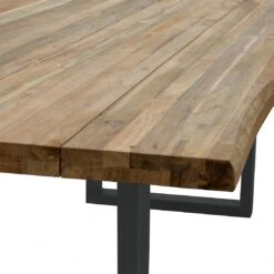 OUTLIV. Orlando Gartentisch 240x100cm Edelstahl/Teak Recycelt Charcoal/Teak Recycelt -Garten Grill Geschäft outliv orlando gartentisch 240x100cm edelstahl teak recycelt 1346931 4