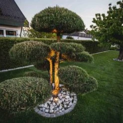 OUTLIV. Smart Light Starter -Set Wifi-Set: 3 RGB-Spots Silber/Schwarz -Garten Grill Geschäft outliv starter set wifi set 3 rgb spots silber schwarz 1303943 7