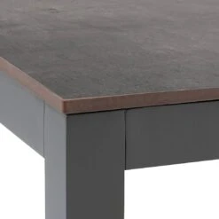 OUTLIV. Gartentisch-Platte 90x90cm HPL Zement Dunkel -Garten Grill Geschäft outliv tischplatte 90x90cm hpl 1355137 5