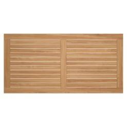 OUTLIV. Gartentisch-Platte 200x100cm Teak Natur -Garten Grill Geschäft outliv tischplatte teak natur 200x100cm 4