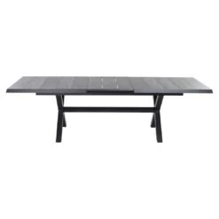 Siena Garden Messina Ausziehtisch 200/260x100cm Aluminium/Keramik Matt Anthrazit/Wood Grey -Garten Grill Geschäft siena garden messina ausziehtisch 200 260x100cm aluminium keramik 1363761 4