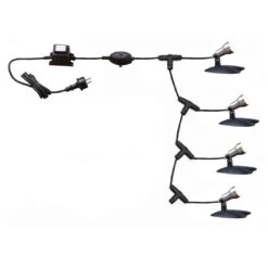 OUTLIV. Smart Light Spot Metall Silber/Schwarz -Garten Grill Geschäft smart light silber schwarz 1301919 4