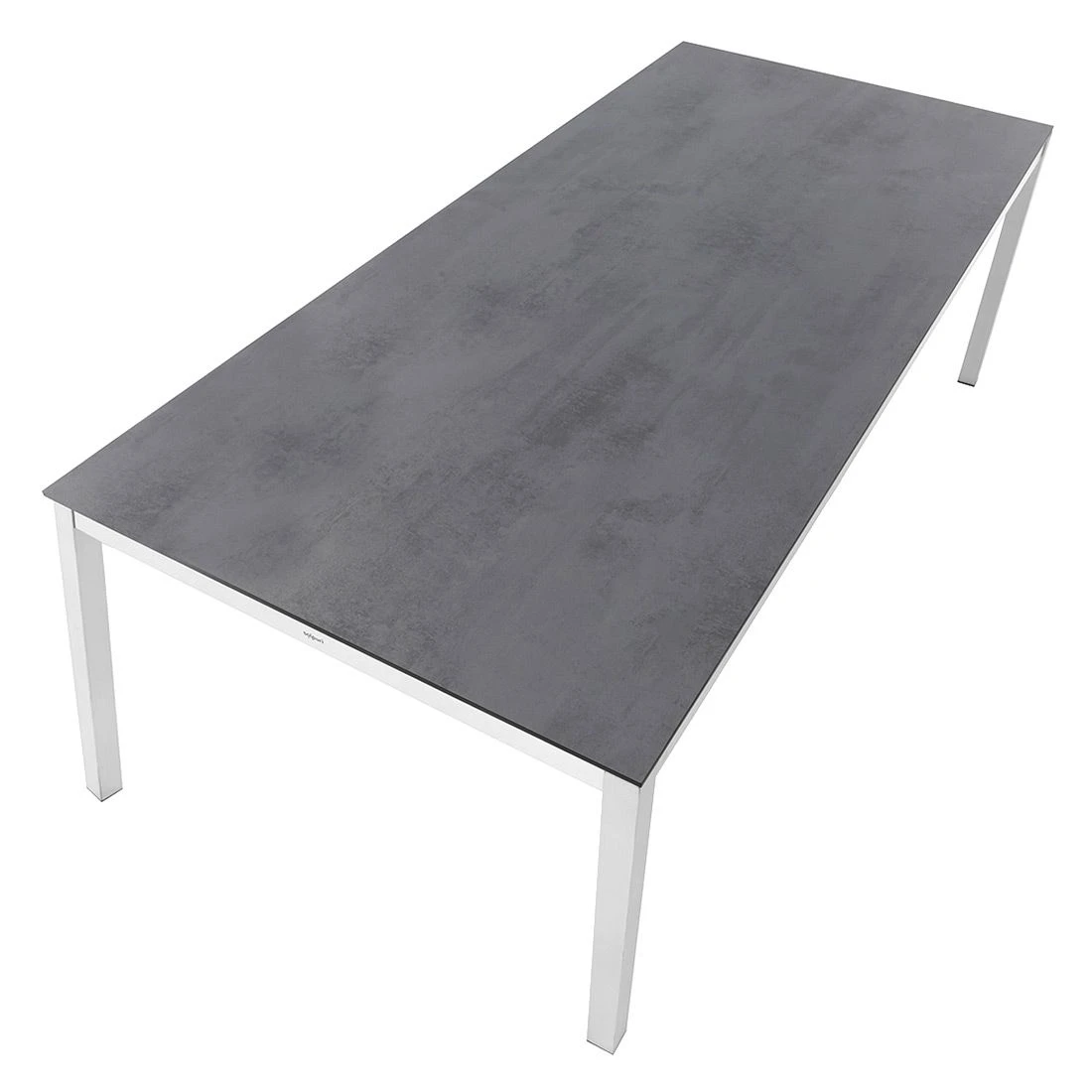 Solpuri Classic Gartentisch 220x100 Cm Edelstahl/HPL 3D Silber/Volcano Grey 6 Solpuri Classic Gartentisch 220x100 Cm Edelstahl/HPL 3D Silber/Volcano Grey – Bild 4