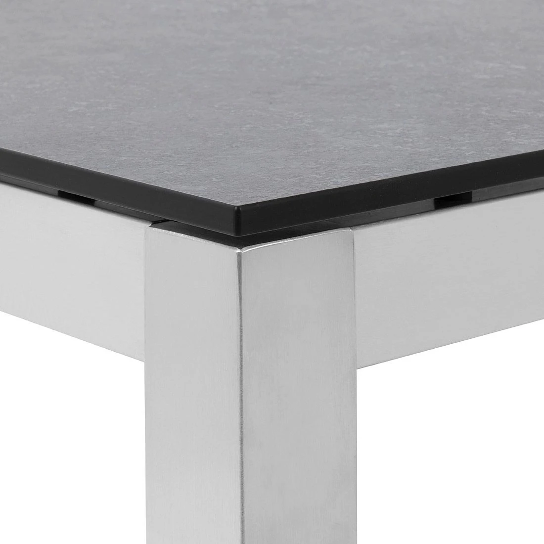 Solpuri Classic Gartentisch 220x100 Cm Edelstahl/HPL 3D Silber/Volcano Grey 11 Solpuri Classic Gartentisch 220x100 Cm Edelstahl/HPL 3D Silber/Volcano Grey – Bild 9