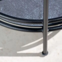 Stern Charles Beistelltisch 52x52cm Aluminium/Silverstar Schwarz Matt/Slate 10 Stern Charles Beistelltisch 52x52cm Aluminium/Silverstar Schwarz Matt/Slate -Garten Grill Geschäft stern charles beistelltisch 52x52cm aluminium silverstar 1454027 4