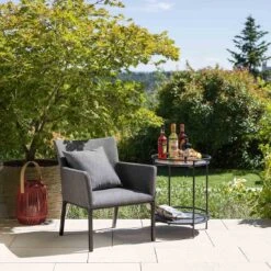 Stern Charles Beistelltisch 52x52cm Aluminium/Silverstar Schwarz Matt/Slate 11 Stern Charles Beistelltisch 52x52cm Aluminium/Silverstar Schwarz Matt/Slate -Garten Grill Geschäft stern charles beistelltisch 52x52cm aluminium silverstar 1454027 5