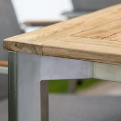 Stern Penta Tischgestell Edelstahl Silber -Garten Grill Geschäft stern penta tischgestell 80x80cm edelstahl 1453521 2