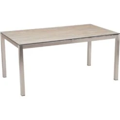 Stern Gartentisch-Gestell 160x90cm Edelstahl Vierkantrohr -Garten Grill Geschäft stern tischgestell 160x90 cm edelstahl mit vierkantrohr 6