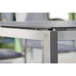 Stern Gartentisch-Gestell 160x90cm Edelstahl Vierkantrohr -Garten Grill Geschäft stern tischgestell 160x90 cm edelstahl mit vierkantrohr 9
