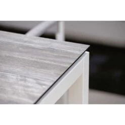 Stern Tischgestell 200x100 Cm Aluminium Weiß -Garten Grill Geschäft stern tischgestell 200 x 100 cm aluminium weiss 13