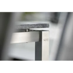 Stern Gartentisch-Gestell 200x100cm Edelstahl Vierkantrohr Silber -Garten Grill Geschäft stern tischgestell 200x100cm edelstahl vierkantrohr 1442048 3