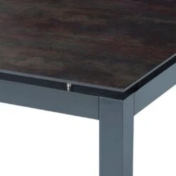 Stern Gartentisch-Platte 90x90cm Lavastar Kupfer -Garten Grill Geschäft stern tischplatte lavastar kupfer 90 x 90 cm 3