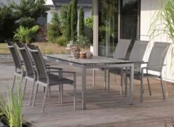 Stern Tischplatte 200x100cm Silverstar 2.0 Tundra Grau -Garten Grill Geschäft stern tischplatte silverstar 2 0 200x100 cm tundra grau 6